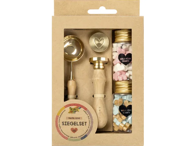 Kit Cachets de cire Folia Pastel Love