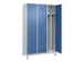 locker voor scheiding van kleding,HxBxD 1950x1200x500mm,3vak