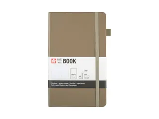 Notitieboek Sakura hard cover large lijn sintel 130x210mm - 1