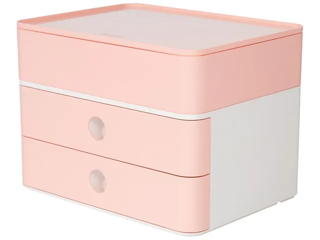 Smart-box plus Han Allison 2 lades en box flamingo roze