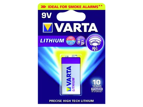 Batterij VARTA Ultra lithium 9Volt