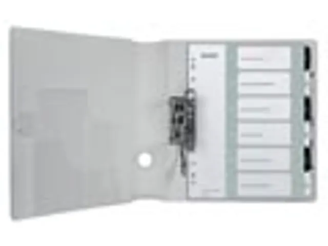 WOW printbare index, 6 tabs, zwart-wit