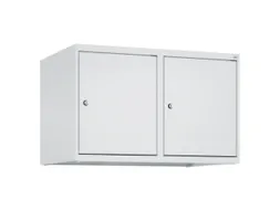 opzetkast,v. locker,2vak.,vak B 400mm,HxBxD 500x800x500mm,vleugeldeur