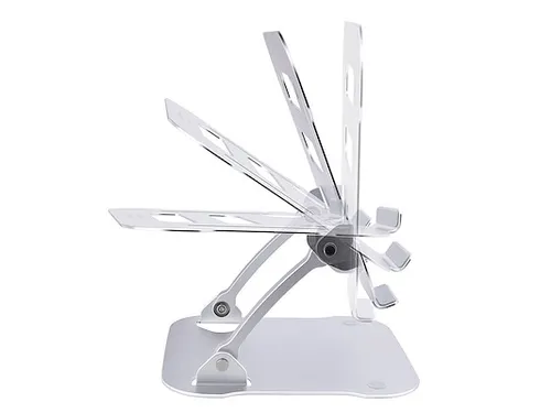 Verstelbare ergonomische laptopstandaard aluminium tot 10kg