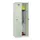 locker,HxBxD 1850x600x500mm,2vak,vak B 300mm,draaigrendel