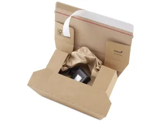 Wikkelverpakking Postbox Wit 455x320x20mm 25 Stuks - 2