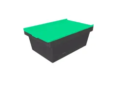 Herbruikbare containers HxLxB 240x610x400mm 38l PP-regeneraat groen