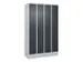 locker voor scheiding van kleding,HxBxD 1950x1200x500mm,4vak