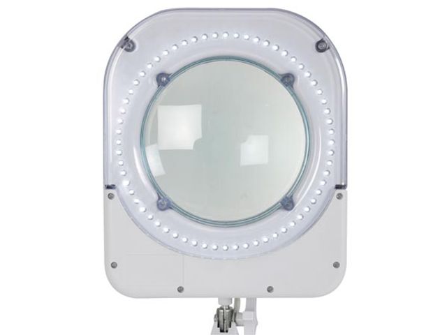 Uitleg Zinloos Verovering Led-loeplamp 5 dioptrie - 10 w - 60 leds - Wit | BureaulampenWinkel.be