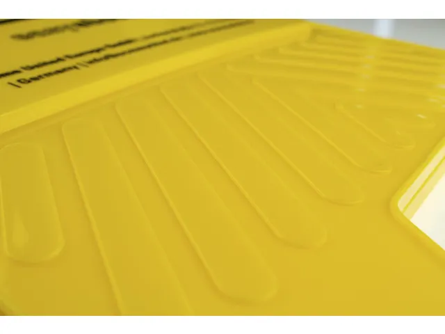 waarschuwingsbord Caution Easy Absorb tweezijdig, opvouwbaar.