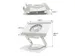 Laptopstandaard ACT 360 draaibaar met ventilator
