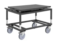 Palletonderstel,Draagverm. 800Kg,Gesloten,Staal,M. Handgrepen