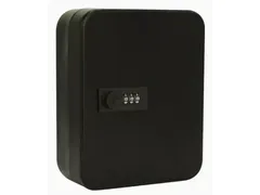 Sleutelkast 30 Sleutels Wandmontage Met Wachtwoordcode Zwart