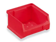 Zichtbak Hxbxd 60x100x100mm Pp Rood Grip