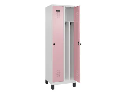 locker voor scheiding van kleding,HxBxD 1950x600x500mm,2vak
