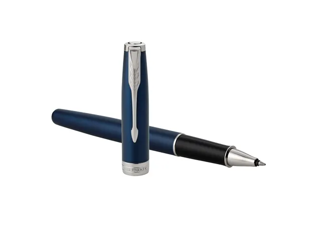 Rollerpen Parker Sonnet Blue Lacquer CT Finish Fijn