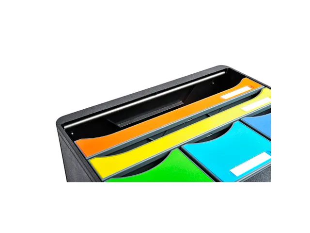 Store-box Maxi 6 Laden Ecoblack Ladenblok Assorti Kleur