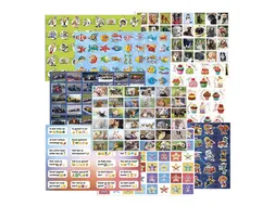 Belongingsstickermix De Stulp assorti