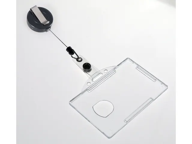 Pashouder Europel open met afroller 54x85mm