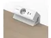contactdoos Power Desk wit voor België