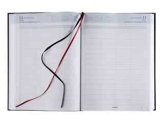 Agenda 2027 Brepols Bremax Santex A4 1dag/2pagina's 8 kolommen zwart - 6
