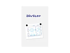 Whiteboard Legamaster Board Up 75x50cm
