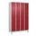 locker voor scheiding van kleding,HxBxD 1950x1200x500mm,4vak