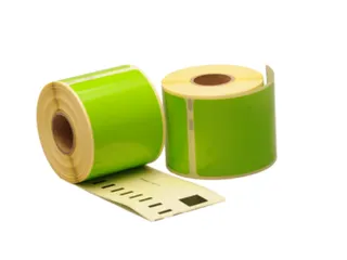 Dymo Compatible Label 99014 54x101mm Groen - 1