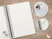 Cahier Jolie A5 spirale Eucalyptus Day vierge 240 pages 120gr couvertu