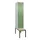 locker met bank,HxBxD 2120x400x815mm,1vak,vak B 400mm,draaigrendel