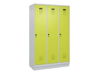 locker voor scheiding van kleding,HxBxD 1950x1200x500mm,3vak - 2
