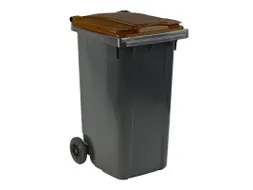 Mini-container 240 Liter Grijs Bruin