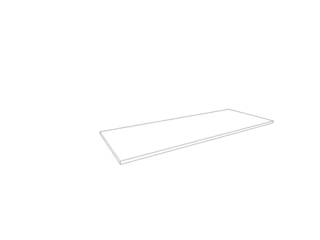 afdekplaat,v. kantoorkast/-stelling,BxD 1290x450mm