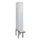 Z-garderobekast,HxBxD 2120x300x815mm,2vak,vak B 300mm,cil.-slot