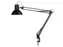 Bureaulamp Unilux Success 80 LED met klem en voet Zwart
