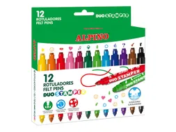 Duo Stamper viltstiften set van 12 stuks