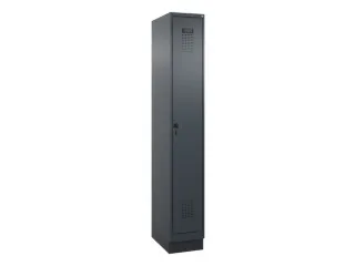 locker,HxBxD 1950x300x500mm,1vak,vak B 300mm,draaigrendel,sokkel - 3