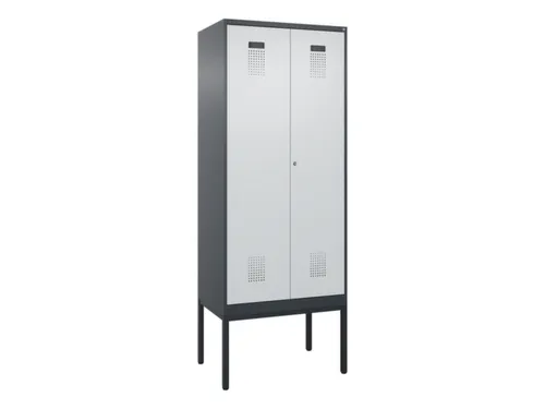 locker voor scheiding van kleding,HxBxD 2120x800x500mm,2vak
