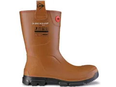 Dunlop Purofort RigPro S5 veiligheidslaarzen, gevoerd, SRC, bruin, mt