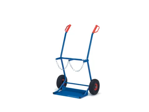Diable Pour Bouteilles Force 100Kg Bouteilles 2X10L Ø 204Mm Acier