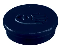 Magneet Legamaster 35mm super 2500gr zwart 2 stuks