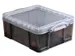 Opbergdoos 18 Liter Transparant Smoke