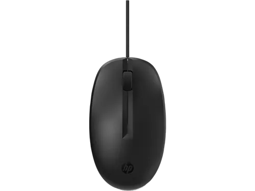 Muis HP 128 laser bedraad zwart