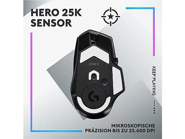 Logitech G502X Plus 910-006162 draadloze gaming muis