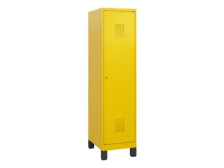 schoollocker,HxBxD 1630x400x500mm,1vak,vak B 400mm,cil.-slot,voeten - 2