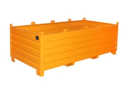 Systeem-Stapelcontainer Oranje 850x2400x1200mm 2250kg Inhoud 2m³
