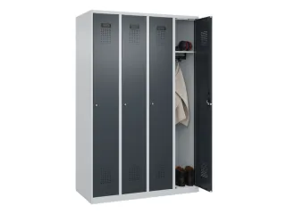 locker,HxBxD 1850x1200x500mm,4vak,vak B 300mm,cil.-slot - 1