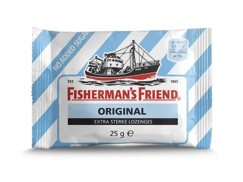 Keelpastilles Fisherman's Friend Original 25 gram suikervrij