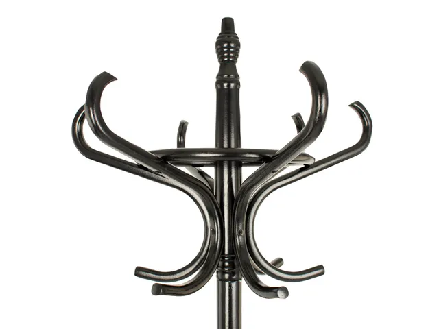 Kapstok Vepa Bins Bistro 12 haken staand zwart