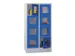 armoire multicases,HxlxP 1518x800x500mm,RAL7035,face avant RAL6011